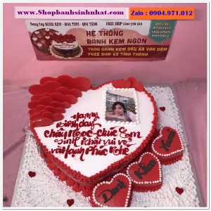 Bánh Sinh Nhật In Hình Ảnh - H452